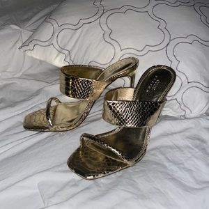 ASOS Gold Heels